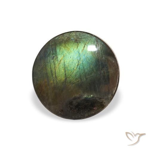 Spectrolite Multicolore naturelle Tour, 0.94 ct, Opaque