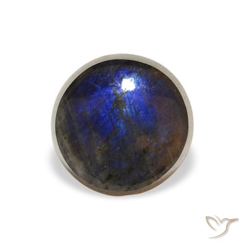 1.43ct Naturel Multicolore Spectrolite, Tour, Opaque