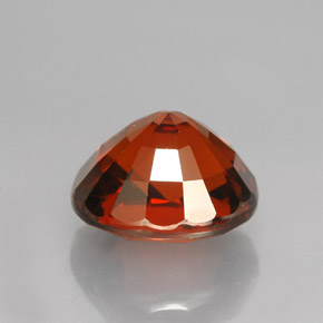 Grenat Spessartite Orange rougeâtre naturelle Coupe ovale, 5.00 ct, VVS-VS