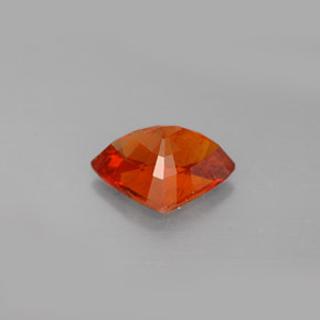 Grenat spessartite orange naturelle forme fantaisie, 2,57 ct, SI