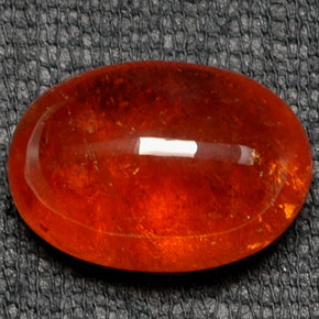 Grenat spessartite orange naturelle transparent, 19,29 ct, transparent / translucide