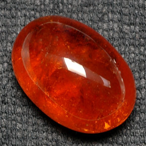 Grenat spessartite orange naturelle transparent, 19,29 ct, transparent / translucide