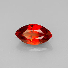 Grenat Spessartite Rouge orange naturelle Marquise, 1.80 ct, SI