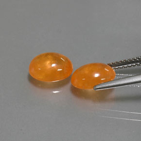 Achetez naturel ct orange grenat spessartite gems, transparent, en provenance mozambique chez gemselect. en stock, livraison internationale!