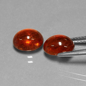 Achetez naturel ct orange grenat spessartite gems, transparent, en provenance mozambique chez gemselect. en stock, livraison internationale!