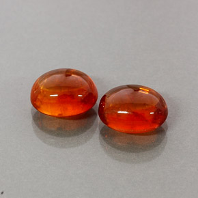 Achetez naturel ct orange grenat spessartite gems, transparent, en provenance mozambique chez gemselect. en stock, livraison internationale!