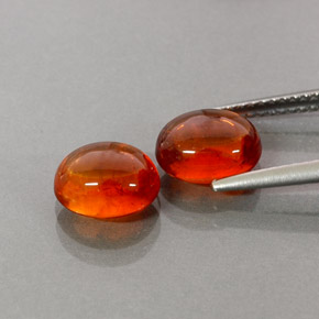 Achetez naturel ct orange grenat spessartite gems, transparent, en provenance mozambique chez gemselect. en stock, livraison internationale!
