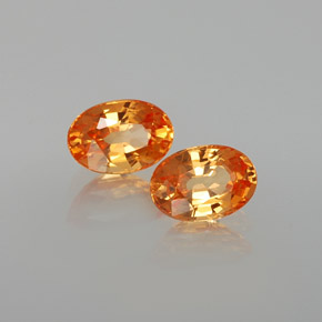 Achetez naturel ct orange grenat spessartite gems, coupe ovale, en provenance mozambique chez gemselect. en stock, livraison internationale!