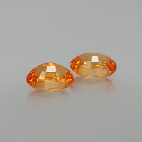 Achetez naturel ct orange grenat spessartite gems, coupe ovale, en provenance mozambique chez gemselect. en stock, livraison internationale!