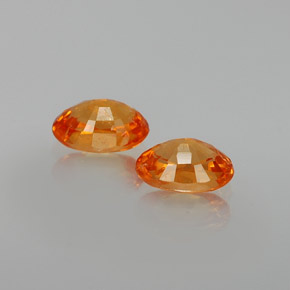 Achetez naturel ct orange grenat spessartite gems, coupe ovale, en provenance mozambique chez gemselect. en stock, livraison internationale!