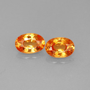 Achetez naturel ct Orange Grenat Spessartite gems, Coupe ovale, En provenance Mozambique chez GemSelect. En stock, livraison internationale!