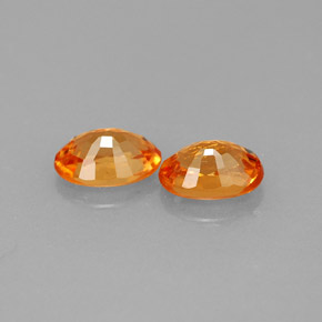 Achetez naturel ct Orange Grenat Spessartite gems, Coupe ovale, En provenance Mozambique chez GemSelect. En stock, livraison internationale!
