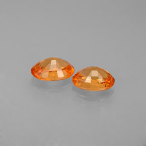Achetez naturel ct orange grenat spessartite gems, coupe ovale, en provenance mozambique chez gemselect. en stock, livraison internationale!