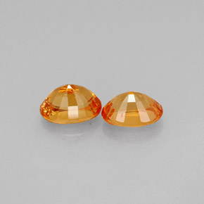 Achetez naturel ct orange grenat spessartite gems, coupe ovale, en provenance mozambique chez gemselect. en stock, livraison internationale!