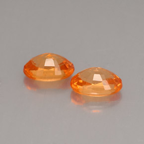 Achetez naturel ct orange grenat spessartite gems, coupe ovale, en provenance mozambique chez gemselect. en stock, livraison internationale!