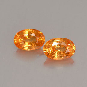 Achetez naturel ct Mandarine Orange Grenat Spessartite gems, Coupe ovale, En provenance Mozambique chez GemSelect. En stock, livraison internationale!