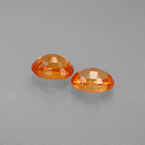 Achetez naturel ct orange grenat spessartite gems, coupe ovale, en provenance mozambique chez gemselect. en stock, livraison internationale!