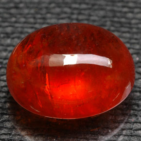 Grenat Spessartite Mandarine Orange naturelle Transparent, 7.62 ct, Transparent / Translucide