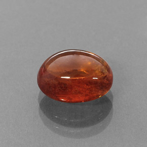 Grenat Spessartite Mandarine Orange naturelle Transparent, 4.73 ct, Transparent / Translucide