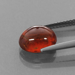 Grenat spessartite orange naturelle transparent, 4,35 ct, transparent / translucide