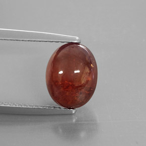 Grenat Spessartite Mandarine Orange naturelle Transparent, 5.47 ct, Transparent / Translucide