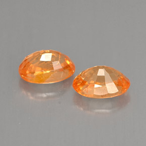 Achetez naturel ct Orange Grenat Spessartite gems, Coupe ovale, En provenance Mozambique chez GemSelect. En stock, livraison internationale!