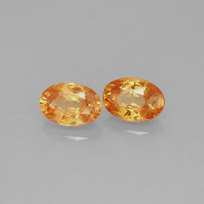 Achetez naturel ct orange grenat spessartite gems, coupe ovale, en provenance mozambique chez gemselect. en stock, livraison internationale!