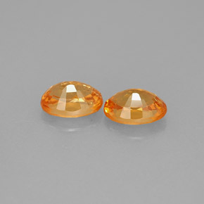 Achetez naturel ct orange grenat spessartite gems, coupe ovale, en provenance mozambique chez gemselect. en stock, livraison internationale!