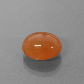 Grenat Spessartite Orange naturelle Transparent, 6.54 ct, Transparent / Translucide
