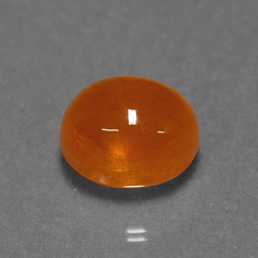 Grenat spessartite orange naturelle transparent, 6,24 ct, transparent / translucide