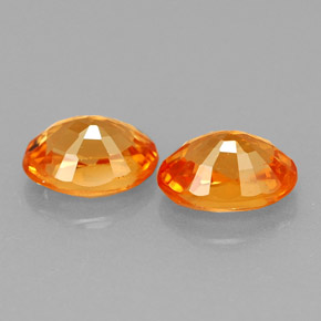 Achetez naturel ct Orange Grenat Spessartite gems, Coupe ovale, En provenance Mozambique chez GemSelect. En stock, livraison internationale!