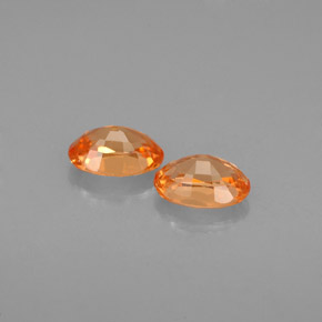 Achetez naturel ct Mandarine Orange Grenat Spessartite gems, Coupe ovale, En provenance Mozambique chez GemSelect. En stock, livraison internationale!