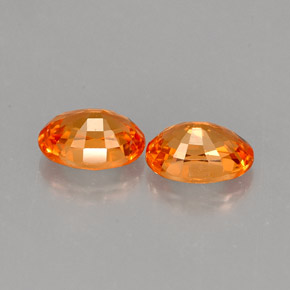 Achetez naturel ct Orange Grenat Spessartite gems, Coupe ovale, En provenance Mozambique chez GemSelect. En stock, livraison internationale!