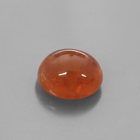 Grenat spessartite orange naturelle transparent, 6,14 ct, transparent / translucide