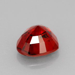 Grenat spessartite orange naturelle en forme de poire, 2,79 ct, VVS-VS