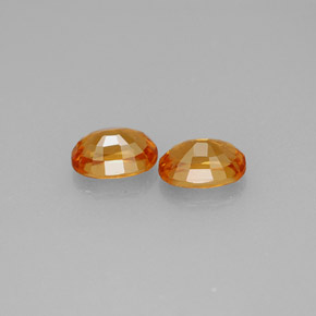 Achetez naturel ct orange grenat spessartite gems, coupe ovale, en provenance mozambique chez gemselect. en stock, livraison internationale!