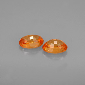 Achetez naturel ct orange grenat spessartite gems, coupe ovale, en provenance mozambique chez gemselect. en stock, livraison internationale!