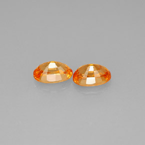 Achetez naturel ct orange grenat spessartite gems, coupe ovale, en provenance mozambique chez gemselect. en stock, livraison internationale!