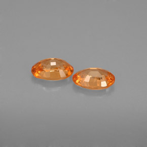 Achetez naturel ct Orange Grenat Spessartite gems, Coupe ovale, En provenance Mozambique chez GemSelect. En stock, livraison internationale!