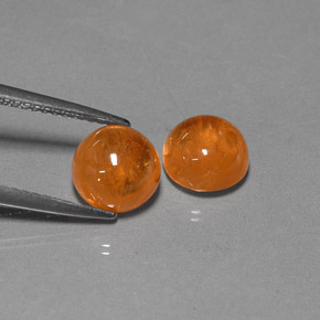 Achetez naturel ct orange grenat spessartite gems, transparent, en provenance mozambique chez gemselect. en stock, livraison internationale!