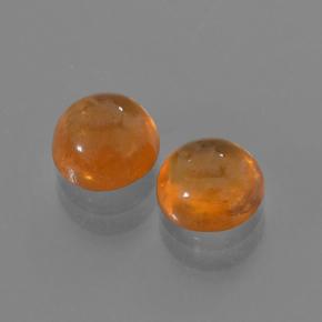 Achetez naturel 3,25ct orange grenat spessartite gems, coupe roude, en provenance mozambique chez gemselect. en stock, livraison internationale!