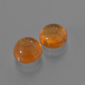 Achetez naturel 3,25ct orange grenat spessartite gems, coupe roude, en provenance mozambique chez gemselect. en stock, livraison internationale!