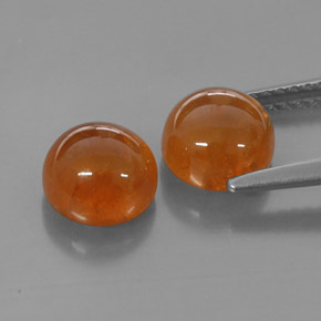 Achetez naturel ct orange grenat spessartite gems, transparent, en provenance mozambique chez gemselect. en stock, livraison internationale!