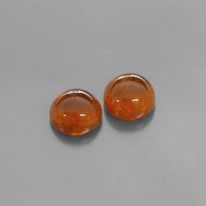 Achetez naturel ct orange grenat spessartite gems, transparent, en provenance mozambique chez gemselect. en stock, livraison internationale!