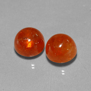 Achetez naturel ct orange grenat spessartite gems, transparent, en provenance mozambique chez gemselect. en stock, livraison internationale!