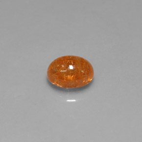 Grenat spessartite orange naturelle transparent, 2,45 ct, transparent / translucide