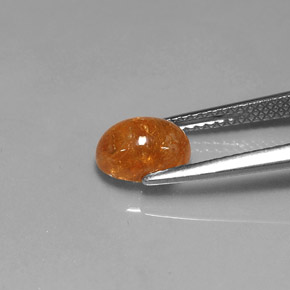 Grenat spessartite orange naturelle transparent, 2,45 ct, transparent / translucide