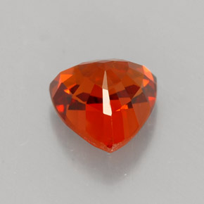 Grenat Spessartite Orange rougeâtre naturelle Trillion, 1.52 ct, VS