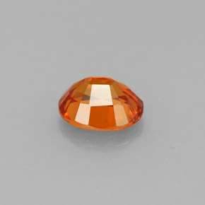 Grenat spessartite orange naturelle coupe ovale, 0,94 ct, VS-SI