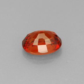 Grenat Spessartite Mandarine Orange naturelle Coupe ovale, 1.30 ct, VVS-VS